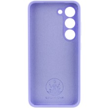 Чехол Silicone Cover Lakshmi Full Camera (AAA) with Logo для Samsung Galaxy S23 – Сиреневый