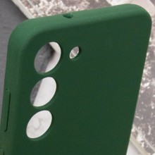 Чехол Silicone Cover Lakshmi Full Camera (AA) для Samsung Galaxy S23 – Зеленый