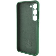 Чехол Silicone Cover Lakshmi Full Camera (AAA) для Samsung Galaxy S23 – Зеленый