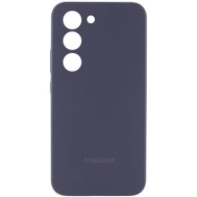 Чохол Silicone Cover Lakshmi Full Camera (AAA) with Logo для Samsung Galaxy S23 (Сірий)