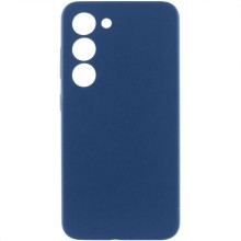 Чохол Silicone Cover Lakshmi Full Camera (AA) для Samsung Galaxy S23 – Синій