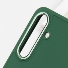 TPU чехол Bonbon Metal Style для Samsung Galaxy S23 – Зеленый