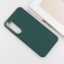 TPU чехол Bonbon Metal Style для Samsung Galaxy S23 – Зеленый