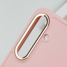 TPU чехол Bonbon Metal Style для Samsung Galaxy S23 – Розовый