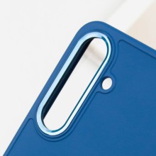 TPU чехол Bonbon Metal Style для Samsung Galaxy S23 – Синий