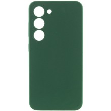 Чехол Silicone Cover Lakshmi Full Camera (AA) для Samsung Galaxy S23 – Зеленый