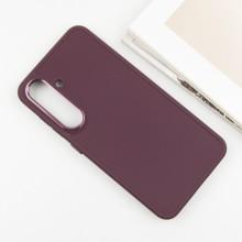 TPU чохол Bonbon Metal Style для Samsung Galaxy S23 – Бордовий