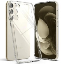 TPU чехол Epic Transparent 1,5mm Full Camera для Samsung Galaxy S23 – Прозрачный