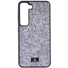 TPU чехол Bling World Rock Diamond для Samsung Galaxy S23 – Серебряный