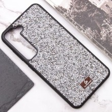 TPU чехол Bling World Rock Diamond для Samsung Galaxy S23 – Серебряный