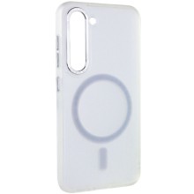 Чехол TPU Lyon frosted with MagSafe для Samsung Galaxy S23 – Белый