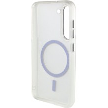 Чехол TPU Lyon frosted with MagSafe для Samsung Galaxy S23 – Белый