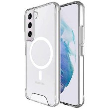 Чехол TPU Space Case with MagSafe для Samsung Galaxy S23 – Прозрачный