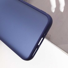 Чехол TPU+PC Lyon Frosted для Samsung Galaxy S23 – Темно-синий
