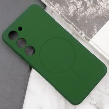 Чохол Silicone Cover Lakshmi Full Camera (AA) with MagFit для Samsung Galaxy S23 – Зелений