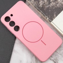 Чохол Silicone Cover Lakshmi Full Camera (AA) with MagFit для Samsung Galaxy S23 – Рожевий