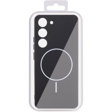 Чохол Silicone Cover Lakshmi Full Camera (AA) with MagFit для Samsung Galaxy S23 – Чорний