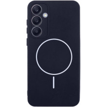 Чехол Silicone Cover Lakshmi Full Camera (AA) with MagFit для Samsung Galaxy S23 – Темно-синий