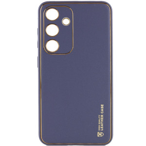 Кожаный чехол Xshield для Samsung Galaxy S23 (Серый)