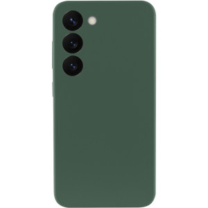 Чехол Silicone Cover Lakshmi Full Camera (AAA) для Samsung Galaxy S23 – Зеленый