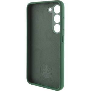 Чехол Silicone Cover Lakshmi Full Camera (AAA) для Samsung Galaxy S23 – Зеленый