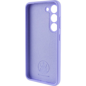 Чехол Silicone Cover Lakshmi Full Camera (AAA) для Samsung Galaxy S23 – Сиреневый