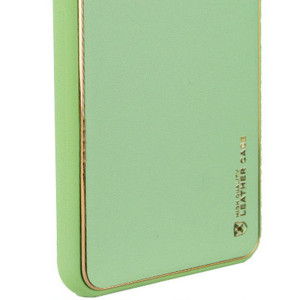 Кожаный чехол Xshield для Samsung Galaxy S23 – Зеленый