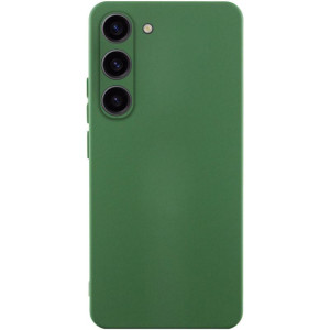 Чохол TPU GETMAN Liquid Silk Full Camera для Samsung Galaxy S23 – Зелений