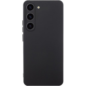 Чохол TPU GETMAN Liquid Silk Full Camera для Samsung Galaxy S23 – Чорний