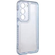 Чехол TPU Starfall Clear для Samsung Galaxy S23 – Голубой