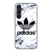 Чехлы Адидас для Samsung Galaxy S23 (AlphaPrint) (Адидас на мраморе)