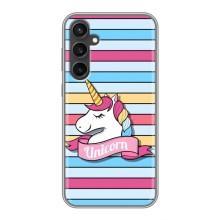 Чехол для Самсунг С23 - (Единорожки - Новинки) (AlphaPrint) (Unicorn)