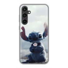 Чохол з малюнком Стіч для Samsung Galaxy S23 – Стіч з квіткою