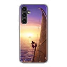 Чехол с мультфильмом Моана Samsung Galaxy S23 (Моана в море)