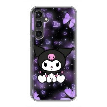 Чехол с персонажем Куроми на Samsung Galaxy S23 – Куроми на черном