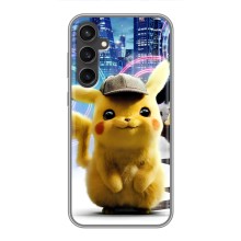 Чохол з Пікачу на Samsung Galaxy S23 (Пікачу в місті)