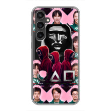 Чехол Гра в кальмара для Samsung Galaxy S23 – Персонажи игры кальмара