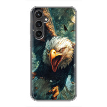Чехол с картинкой «Хищники» для Samsung Galaxy S23 – Орёл