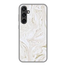 Мраморный чехол на Samsung Galaxy S23 (VPrint) (Белый мрамор)