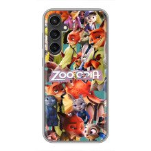 Силіконовий чохол з принтом Зоотрополіс для Samsung Galaxy S23 – Колаж героїв