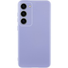 Чохол Silicone Cover Lakshmi Full Camera (AA) для Samsung Galaxy S24 FE – Бузковий