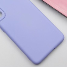 Чохол Silicone Cover Lakshmi Full Camera (AA) для Samsung Galaxy S24 FE – Бузковий