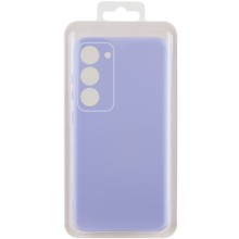 Чехол Silicone Cover Lakshmi Full Camera (AA) для Samsung Galaxy S24 FE – Сиреневый