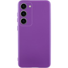 Чохол Silicone Cover Lakshmi Full Camera (AA) для Samsung Galaxy S24 FE – Фіолетовий