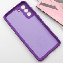 Чохол Silicone Cover Lakshmi Full Camera (AA) для Samsung Galaxy S24 FE – Фіолетовий