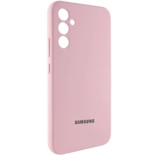 Чохол Silicone Cover Lakshmi Full Camera (AAA) with Logo для Samsung Galaxy S24 FE – Рожевий