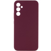 Чохол Silicone Cover Lakshmi Full Camera (AAA) для Samsung Galaxy S24 FE (Бордовий)