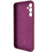 Чехол Silicone Cover Lakshmi Full Camera (AAA) для Samsung Galaxy S24 FE – Бордовый