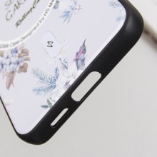 TPU+PC чохол Secret Garden with MagFit для Samsung Galaxy S24 FE – Білий