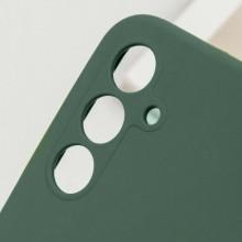 Чехол Silicone Cover Lakshmi Full Camera (AAA) для Samsung Galaxy S24 FE – Зеленый